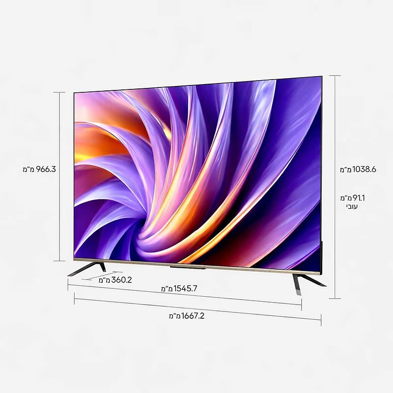 Dreame 65Q100 �������� ���� 65 ���� ����� 4K UHD QLED SMART TV Google ��� 2026 | ����� ����