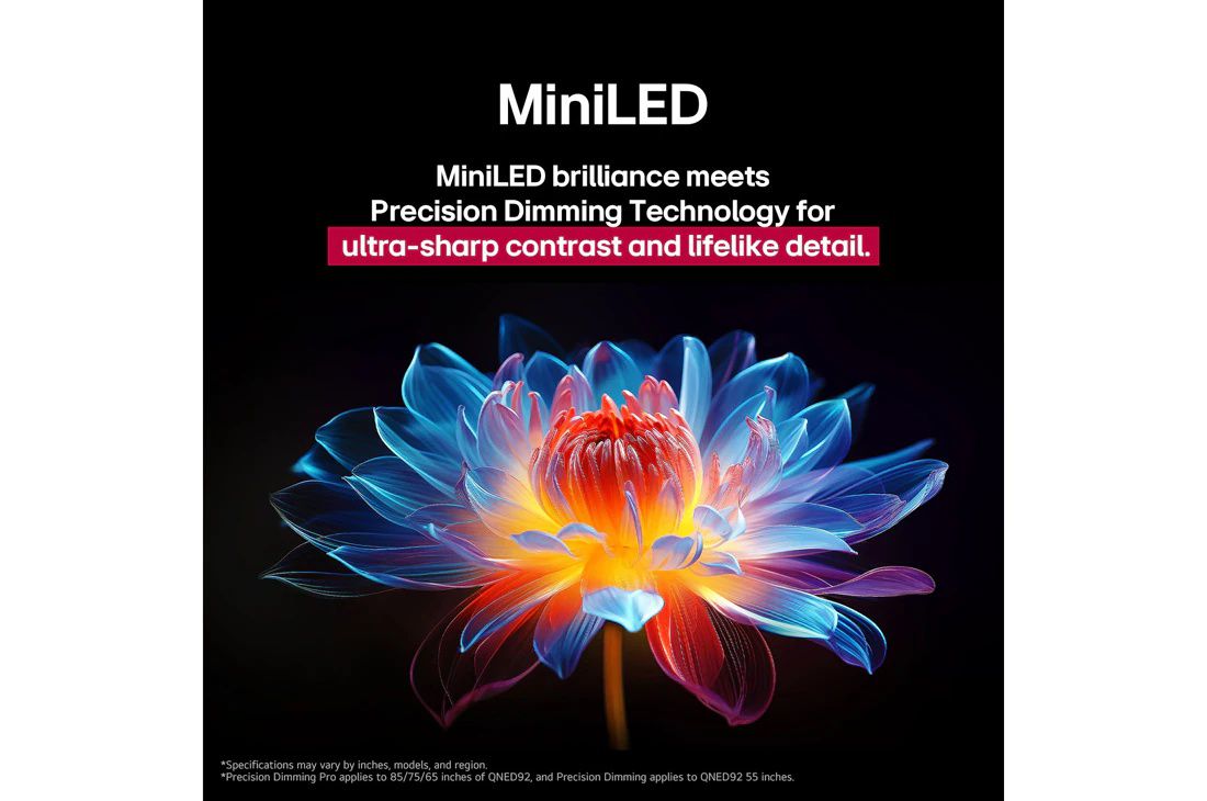 LG 75QNED93A6A �������� ���� 75 ����  QNED evo MiniLED 4K | ����� ����-����� ����