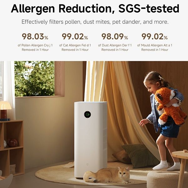 מטהר אוויר Xiaomi Mijia Smart Air Purifier Max במצב שינה שקט