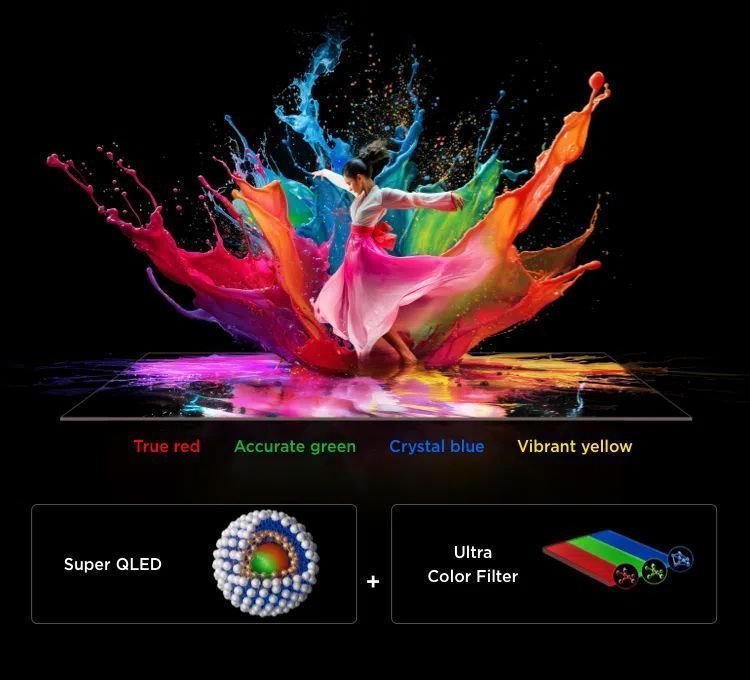 �������� ���� TCL 75C8L ��� 75 ���� ����������� SQD-Mini LED 4K �� 144Hz �������� - ����� ����