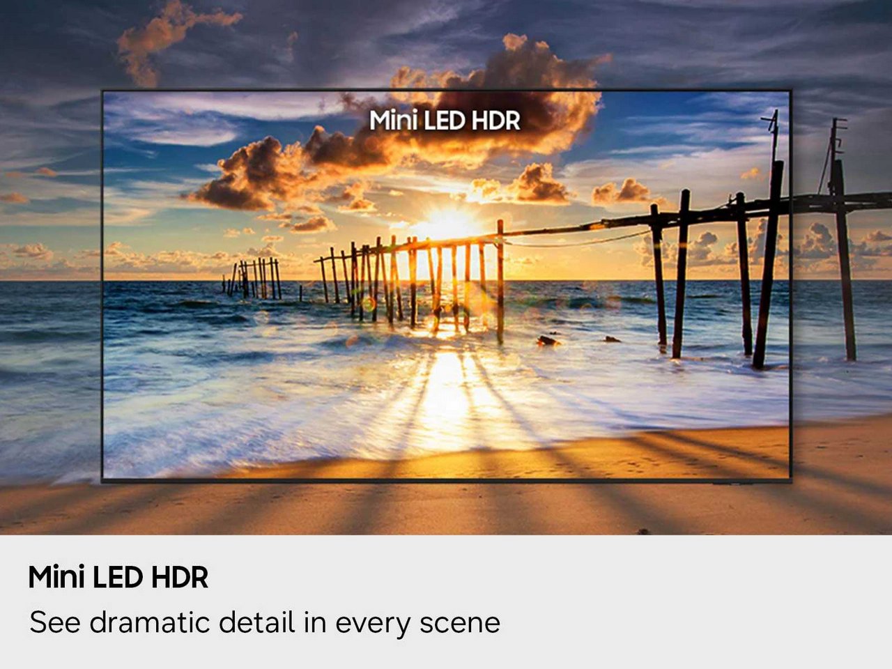 �������� ���� SAMSUNG ��� 75M70H ��� 75 ���� ����������� Mini LED 4K ���� ������