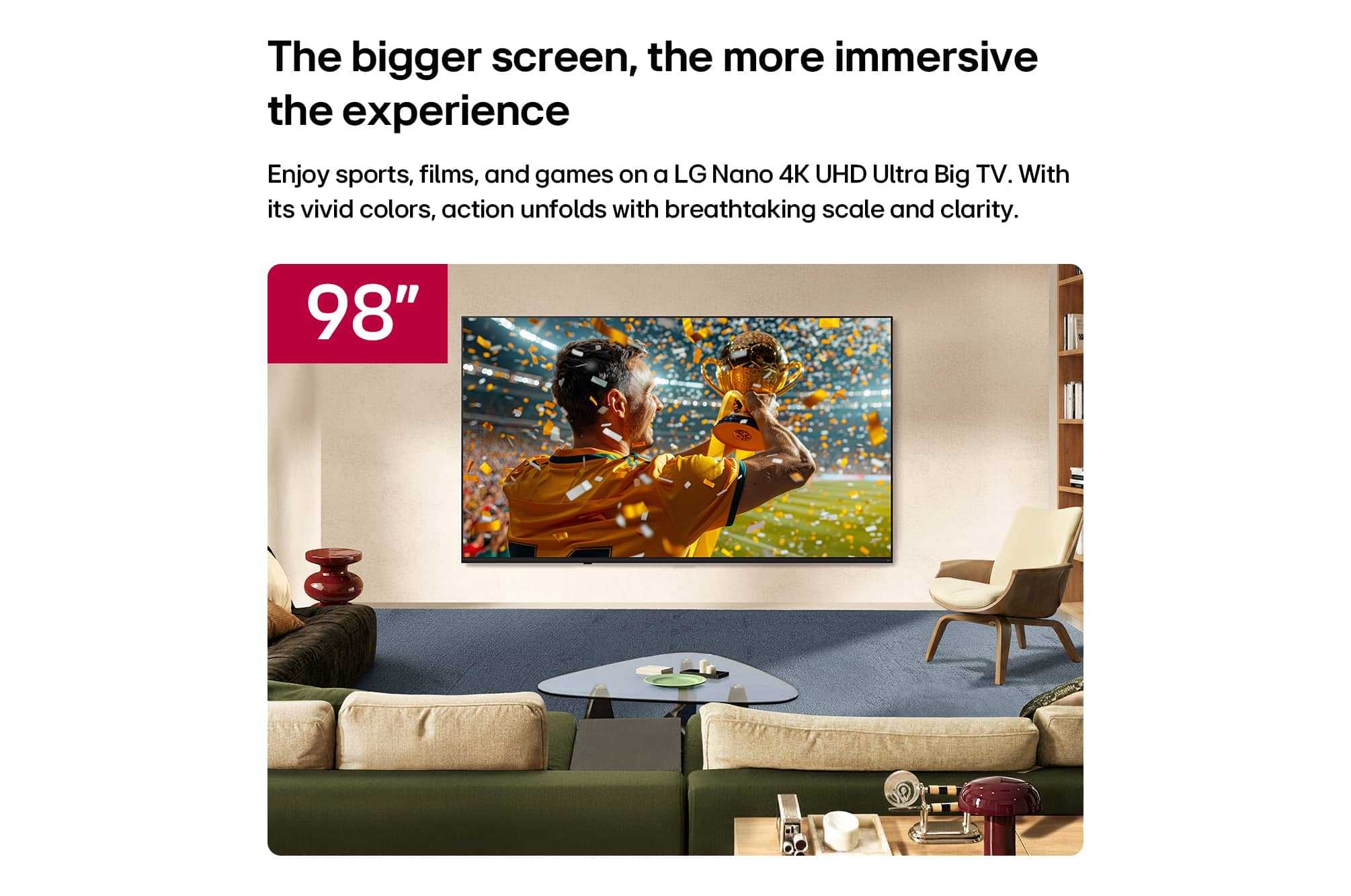 LG 98NU850B6LB NANO UHD AI NU85