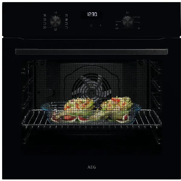 AEG ABU51229B - תנור בנוי 60 ס״מ יוקרתי עם ביצועים מתקדמים ובישול אחיד AEG ABU51229B - תנור בנוי 60 ס״מ יוקרתי עם ביצועים מתקדמים ובישול אחיד
