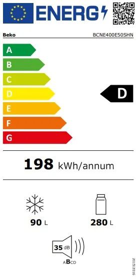 BEKO BCNE400E50SHN - ���� �������� ����� ����� 370 ���� ��� | ����� ����