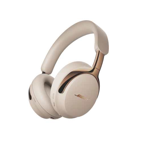 עיצוב צד פרופיל אוזניות Bose QuietComfort Ultra 2nd Gen אוזניות ביטול רעשים Bose QuietComfort Ultra דור שני זווית צד פרימיום