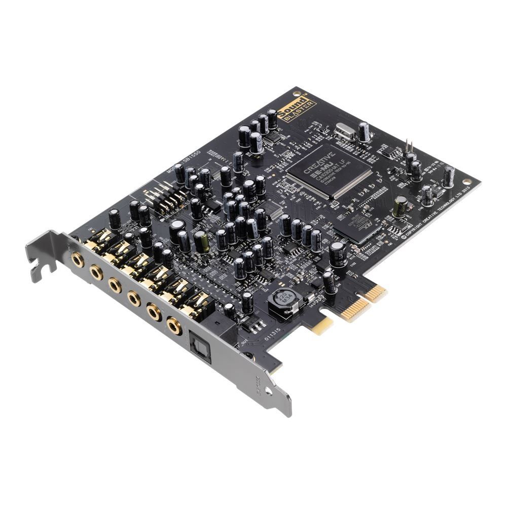 כרטיס קול פנימי Creative Sound Blaster Audigy Rx 7.1 PCIe עם מגבר אוזניות - יבואן רשמי כרטיס קול פנימי Creative Sound Blaster Audigy Rx 7.1 PCIe עם מגבר אוזניות - יבואן רשמי