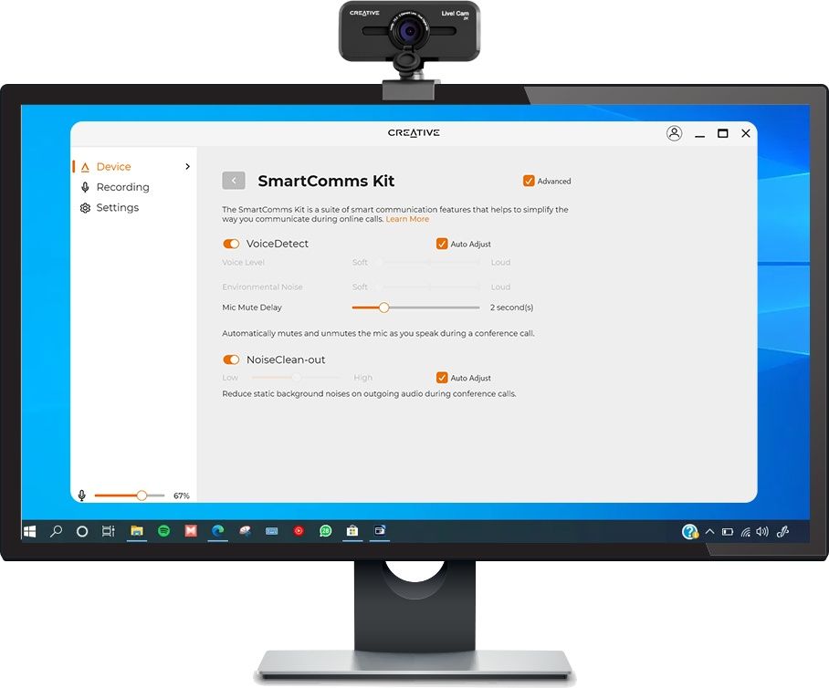 Creative Live Cam Sync 1080p V3 - 2K QHD Webcam