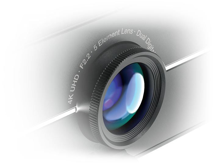 Creative Live! Cam Sync 4K גמישות סיבוב וזוויות צילום