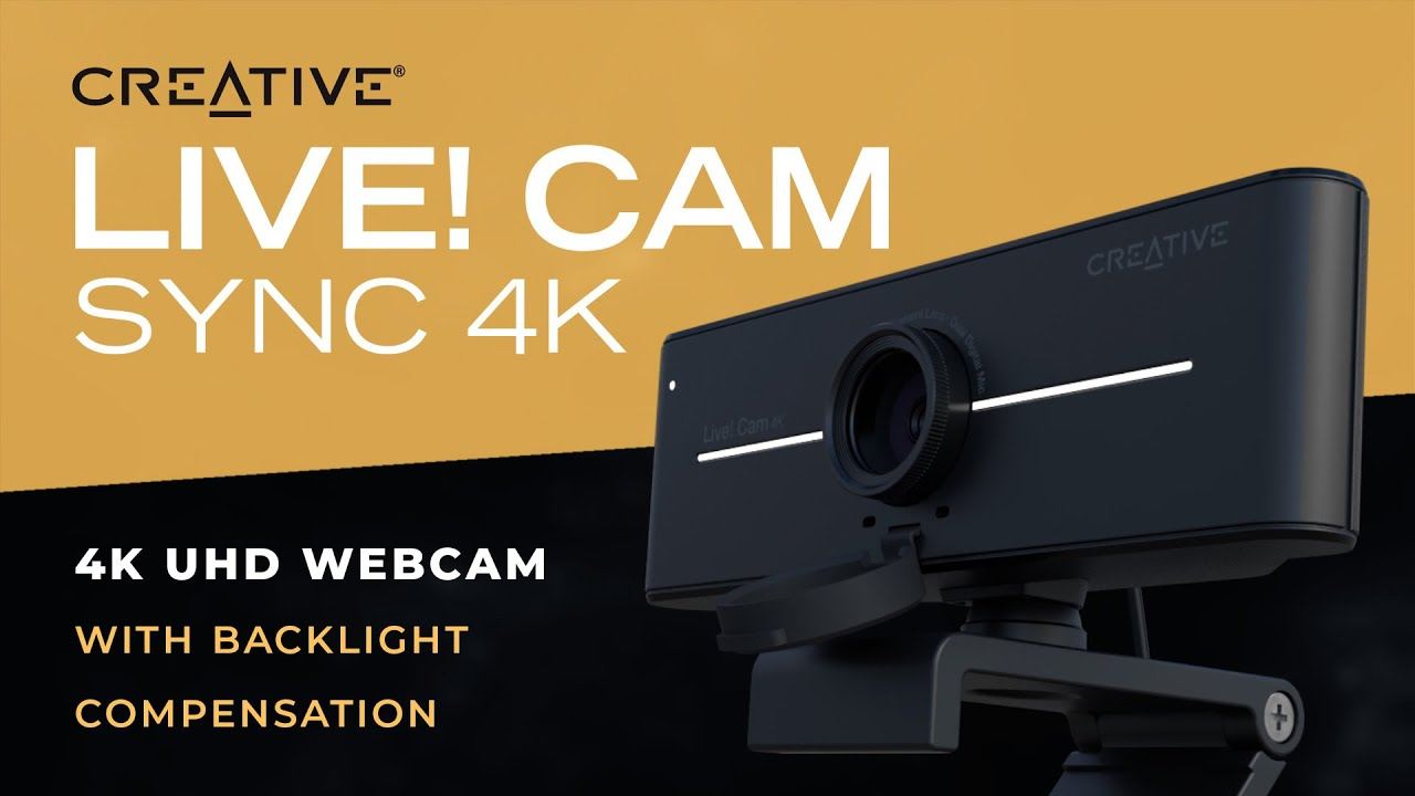 Creative Live Cam Sync 4K UHD Webcam