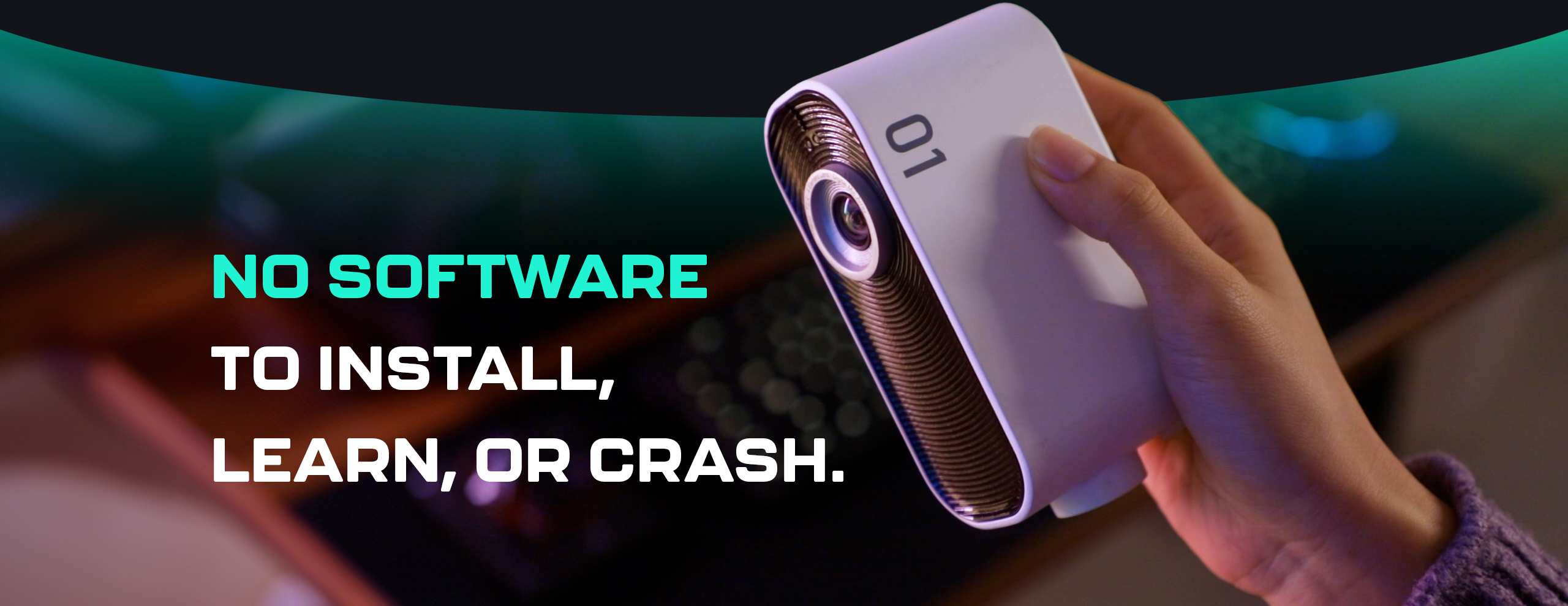 Creative Project Watcher - Dual Camera Webcam 4K