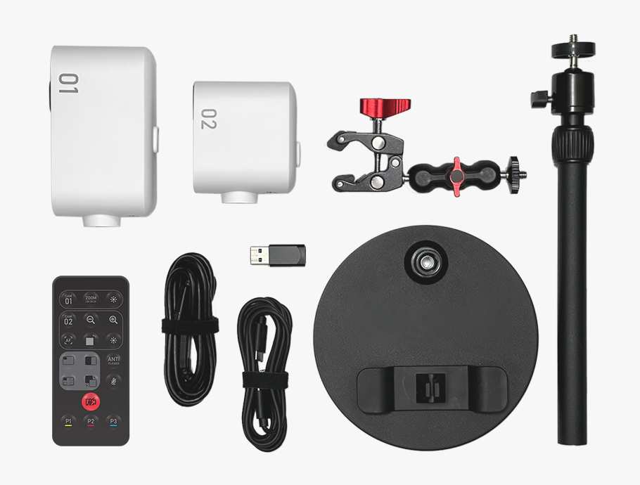 Creative Project Watcher - Dual Camera Webcam 4K
