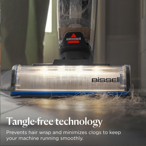Bissell CrossWave OmniFind 4006N – ניקוי כפול במעבר אחד טכנולוגיית Tangle-Free שמונעת מהשיער להסתבך סביב המברשת ומבטיחה ניקוי רציף וללא מאמץ
