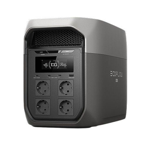���� ��� ����� ������ EcoFlow DELTA 3 Max ������� 2048Wh �� ���� 2400W, ����� LFP ������ UPS - ����� ����