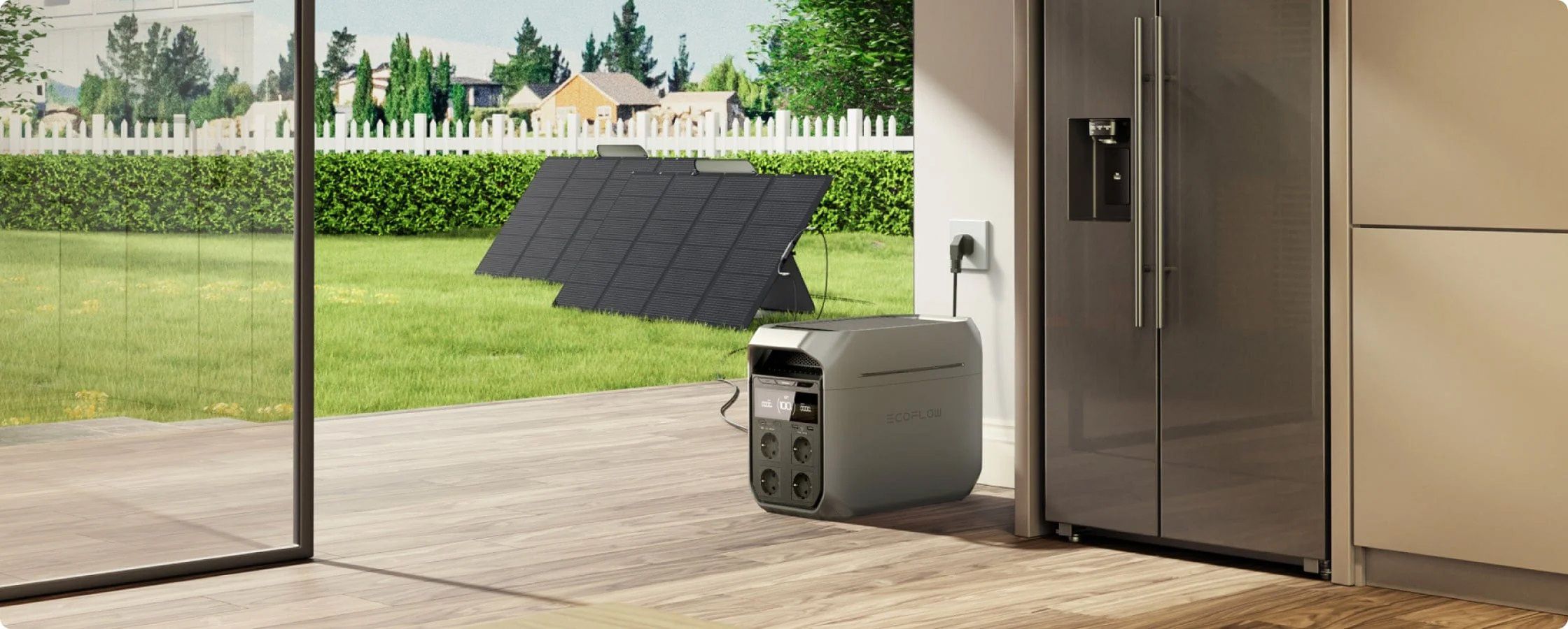 שימוש בשטח ובקמפינג עם תחנת כוח EcoFlow DELTA 3 המאפשרת הפעלת מכשירי חשמל בטבע