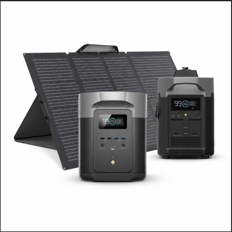 ��� ����� ���� EcoFlow DELTA 2 Max + ������ ������� + ���� ������ 220W � ������ ������� ���� | ����� ����-����� ����
