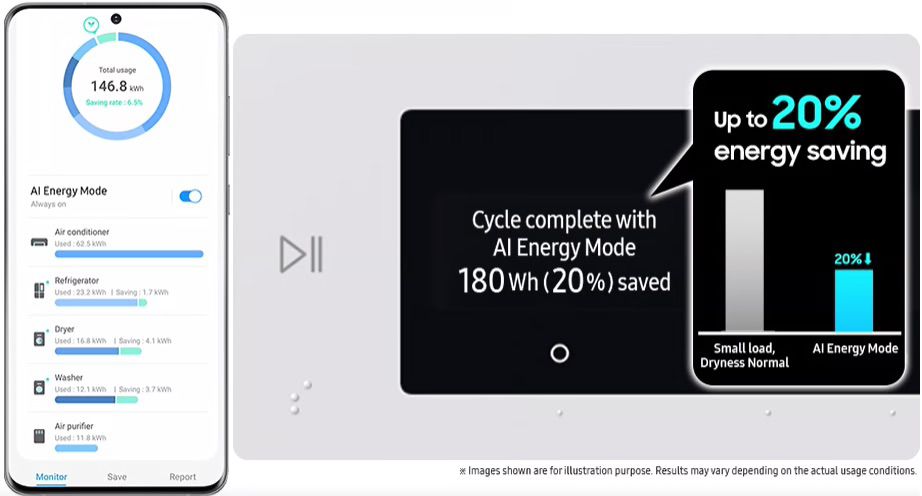  Samsung  DV90DB8845GB ����� ����� 9 ��� �������� 