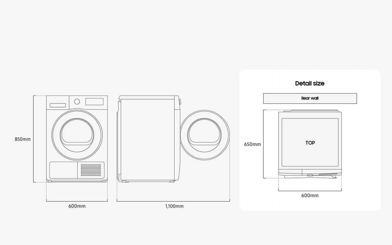 Samsung DV90DG52A0AE � ����� ����� 9 �"� ����������� Heatpump | ����� ����-����� ����