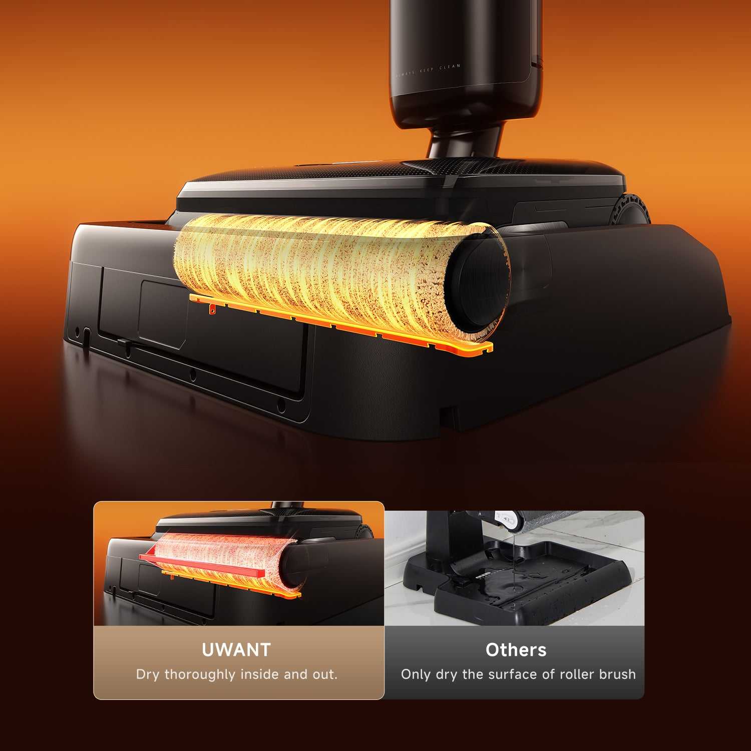 ���� ���� ������ UWANT DX800 Steam �� ����� ����� 160�C, ��� ���� ������ 27,000Pa ����� ����