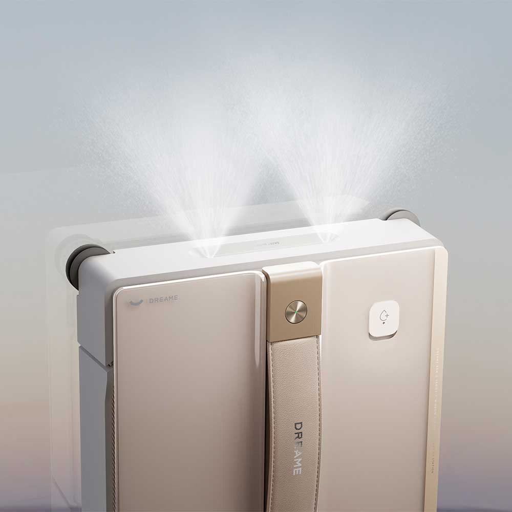 Dual-Spray Dreame C1 Station ריסוס כפול לניקוי חלונות Dreame C1 Station מערכת ריסוס כפול Dual-Spray לניקוי חלונות