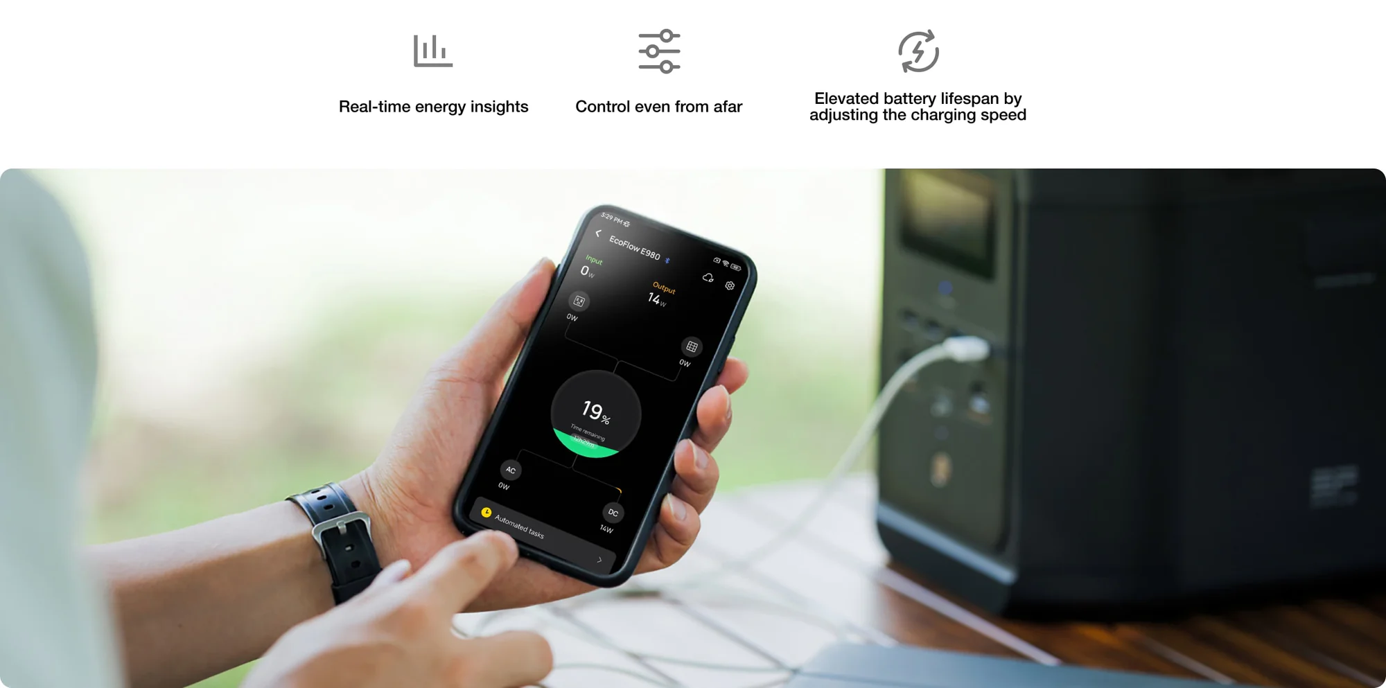 EcoFlow DELTA 2 Black E980- ���� ��� ����� 980Wh ������ ���� | ����� ����-����� ����