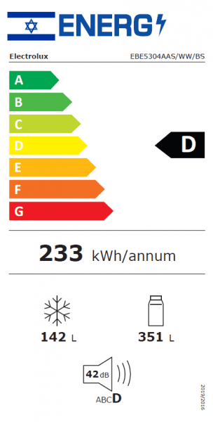 Electrolux EBE5304AWW ���� ����� ����� 2 ����� 508 ���� ���� ��� �� ����� ��� ������ | ����� ����