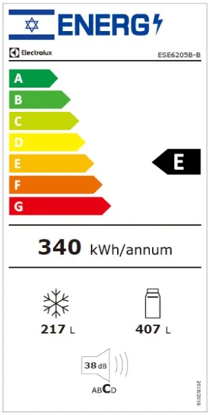 ���� ��� ��� ��� SBS Electrolux ESE6205B-B ���������� ���� 624 ���� ������ ����� �������� ����� ����