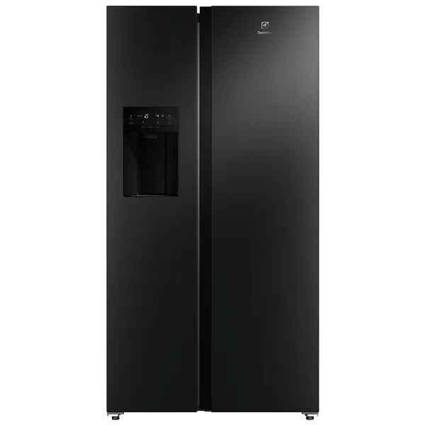 מקרר דלת ליד דלת SBS Electrolux ESE6670A-B אלקטרולוקס בנפח 596 ליטר נירוסטה מושחרת יבואן רשמי מקרר דלת ליד דלת SBS Electrolux ESE6670A-B אלקטרולוקס בנפח 596 ליטר נירוסטה מושחרת יבואן רשמי