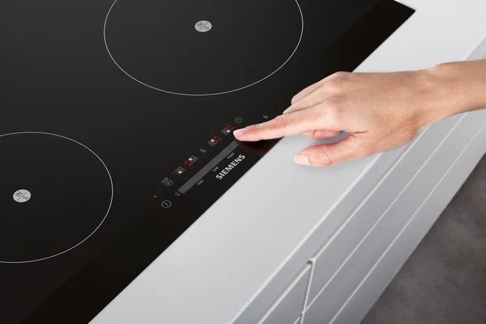 בקרת טמפרטורה ללא כפתורים או חוגות: בקרת touchSlider.