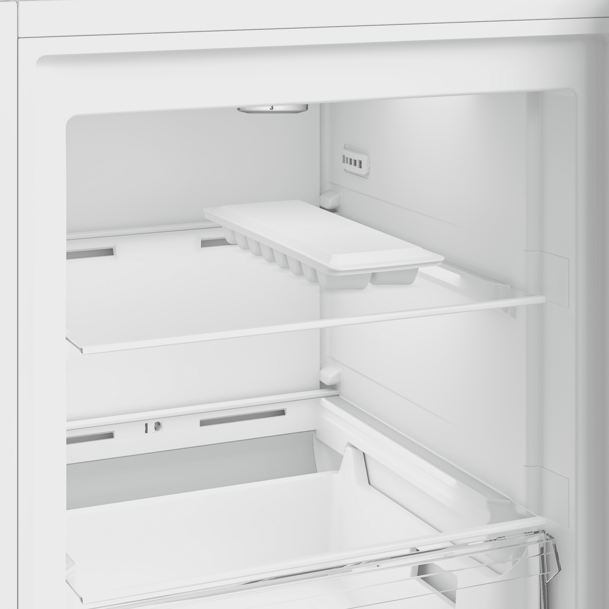 Blomberg FNT3676WP- מקפיא 7 מגירות 260 ליטר גימור לבן בלומברג | יבואן רשמי – חלוקה פנימית מקפיא Blomberg FNT3676WP עם תאי אחסון ומגירות – המחשה לחלוקה פנימית מסודרת