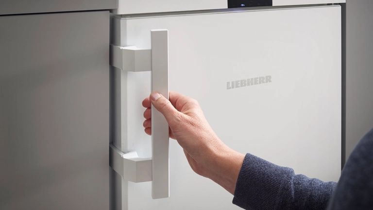 פנים המקפיא Liebherr FNe 1404 עם מגירות VarioSpace שקופות