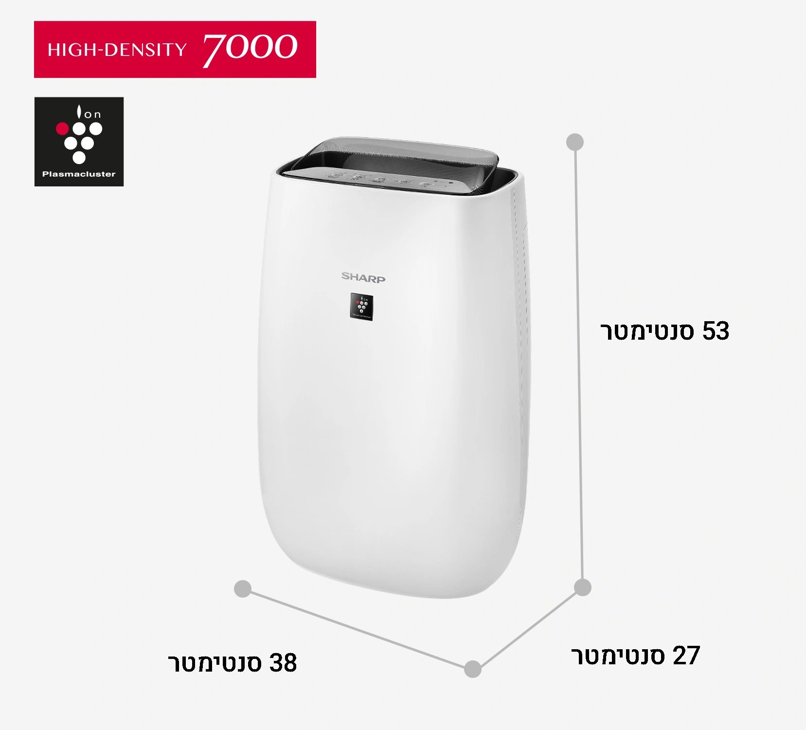 SHARP ��� FP-J50-W ���� ����� ���� ������ ����� �� 40 �"� - ��� ��� | ����� ����