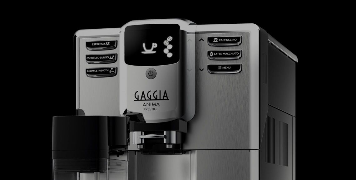 דוד נירוסטה בעל חימום מהיר במכונת הקפה Gaggia Anima Prestige