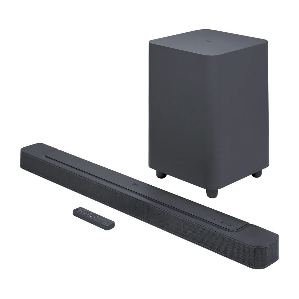 מקרן קול JBL Bar 500 עם סאבוופר אלחוטי 10 אינץ' בעיצוב פרימיום