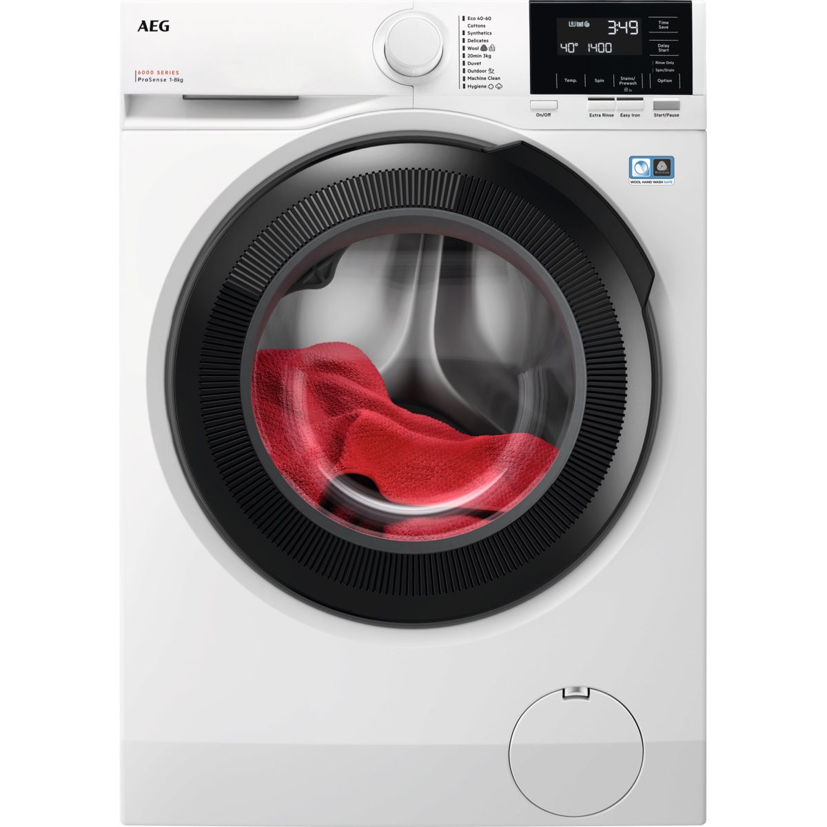 AEG LF61844BM - ����� ����� 8 �"� ����� 6000 �� ProSense ���� GentleCare | ����� ����