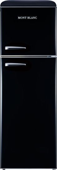 מקרר מקפיא עליון רטרו MONT BLANC MBR-390DF-BLK מונט בלנק שחור 2 דלתות בנפח 295 ליטר נטו - יבואן רשמי מקרר מקפיא עליון רטרו MONT BLANC MBR-390DF-BLK מונט בלנק שחור 2 דלתות בנפח 295 ליטר נטו - יבואן רשמי