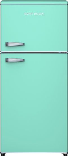 מקרר 2 דלתות מקפיא עליון רטרו Mont Blanc MBR-640FF-PS בנפח 518 ליטר NO-FROST ירוק פיסטוק - יבואן רשמי מקרר 2 דלתות מקפיא עליון רטרו Mont Blanc MBR-640FF-PS בנפח 518 ליטר NO-FROST ירוק פיסטוק - יבואן רשמי