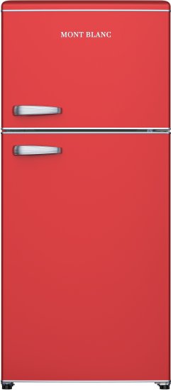 מקרר 2 דלתות מקפיא עליון רטרו Mont Blanc MBR-640FF-RED בנפח 518 ליטר NO-FROST אדום - יבואן רשמי מקרר 2 דלתות מקפיא עליון רטרו Mont Blanc MBR-640FF-RED בנפח 518 ליטר NO-FROST אדום - יבואן רשמי