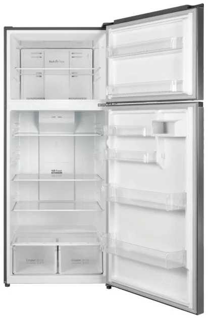 פנים המקרר CHiQ MC-R2503DS – תאורה, זרימת אוויר וקירור חכם לשמירה על טריות פנים המקרר CHiQ MC-R2503DS – מגירות ירקות עם בקרת לחות, תאורת LED וזרימת אוויר רב־כיוונית