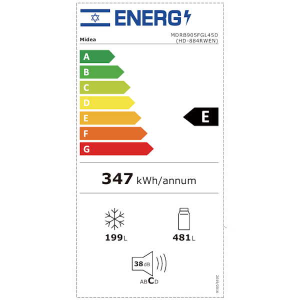 Midea MDRB905FGL46D � ���� ����� ����� 680 ���� No Frost ������� ������ | ����� ����