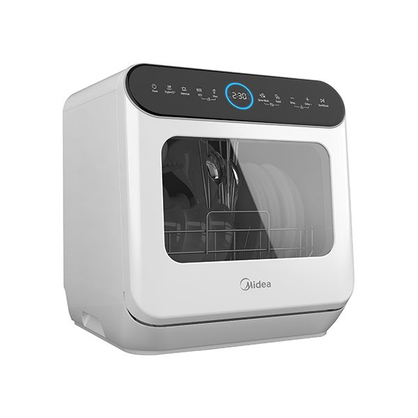 מדיח כלים מיני MIDEA MDWMT030S W W IL מבט צד