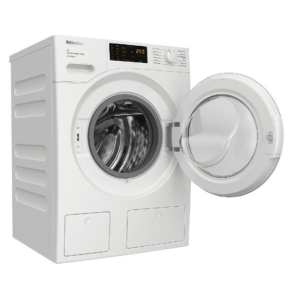 Miele WWB680 TWIN DOS – לוח בקרה חכם, home@Miele וממשק נוח בעברית Miele WWB680 TWIN DOS – מכונת כביסה Miele עם לוח בקרה חכם home@Miele