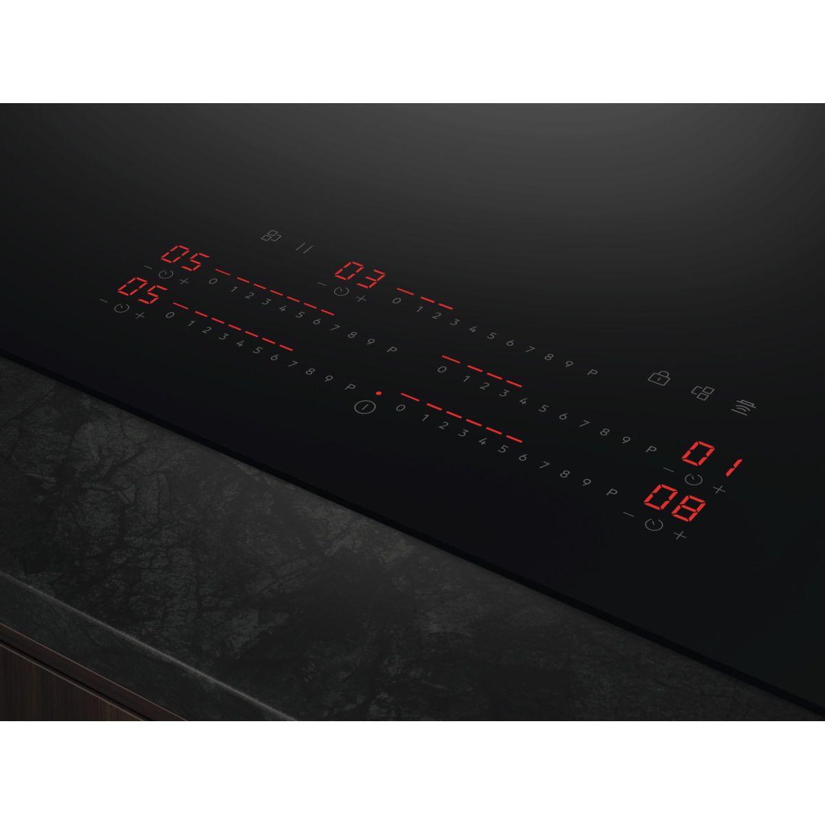 ������ ��������� AEG NIK85M00FB - ���� 78 �"� �� MaxiSense Plus �-Hob2Hood | ����� ����