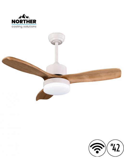 מאוורר תקרה 42" SWAN DC כולל WIFI דגם NTP-SW42-WHWD-LED | יבואן רשמי-משלוח מהיר מאוורר תקרה 42" SWAN DC כולל WIFI דגם NTP-SW42-WHWD-LED | יבואן רשמי-משלוח מהיר