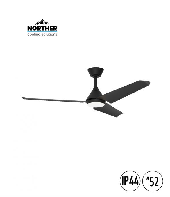 מאוורר תקרה לפרגולה NORTHER TANGO 52 דגם NTP-TNGIP44-BK-LED-WF – IP44 שחור+עץ עם תאורת LED ושלט | יבואן רשמי מאוורר תקרה לפרגולה NORTHER TANGO 52 דגם NTP-TNGIP44-BK-LED-WF – IP44 שחור+עץ עם תאורת LED ושלט | יבואן רשמי