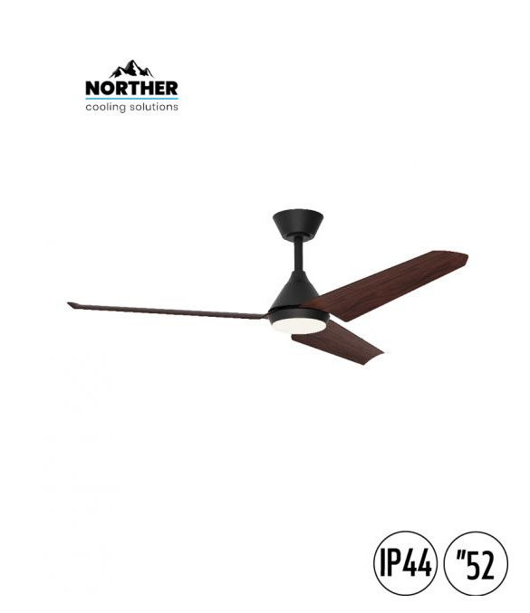 מאוורר תקרה לפרגולה NORTHER TANGO 52 דגם NTP-TNGIP44-BKWD-LED – IP44 שחור+עץ עם תאורת LED ושלט | יבואן רשמי מאוורר תקרה לפרגולה NORTHER TANGO 52 דגם NTP-TNGIP44-BKWD-LED – IP44 שחור+עץ עם תאורת LED ושלט | יבואן רשמי