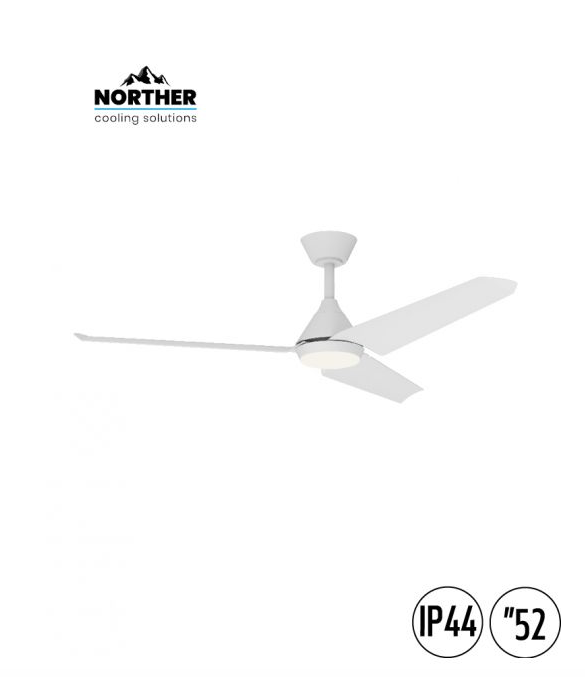 מאוורר תקרה לפרגולה NORTHER TANGO 52 דגם NTP-TNGIP44-WH-LED – שחור IP44 עם תאורת LED ושלט | יבואן רשמי מאוורר תקרה לפרגולה NORTHER TANGO 52 דגם NTP-TNGIP44-WH-LED – שחור IP44 עם תאורת LED ושלט | יבואן רשמי