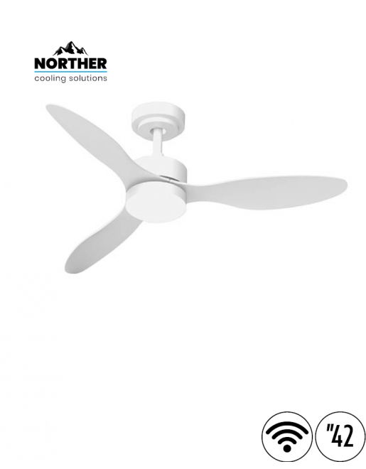 מאוורר תקרה NORTHER VERMONT 42" נורטר עם מנוע DC חכם, שלט ותאורת לד לשעון שבת, יבואן רשמי מאוורר תקרה NORTHER VERMONT 42" נורטר עם מנוע DC חכם, שלט ותאורת לד לשעון שבת, יבואן רשמי