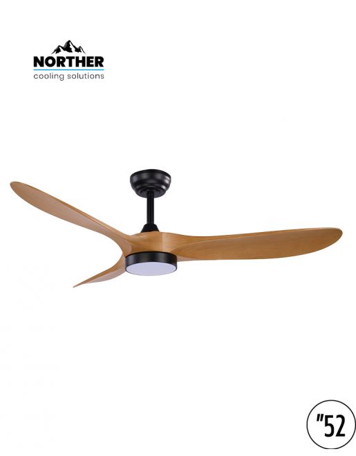 מאוורר תקרה NORTHER YORK 52 דגם NTP-YRK52-BKWD-LED נורטר שחור עץ עם מנוע DC ושלט לשבת יבואן רשמי מאוורר תקרה NORTHER YORK 52 דגם NTP-YRK52-BKWD-LED נורטר שחור עץ עם מנוע DC ושלט לשבת יבואן רשמי