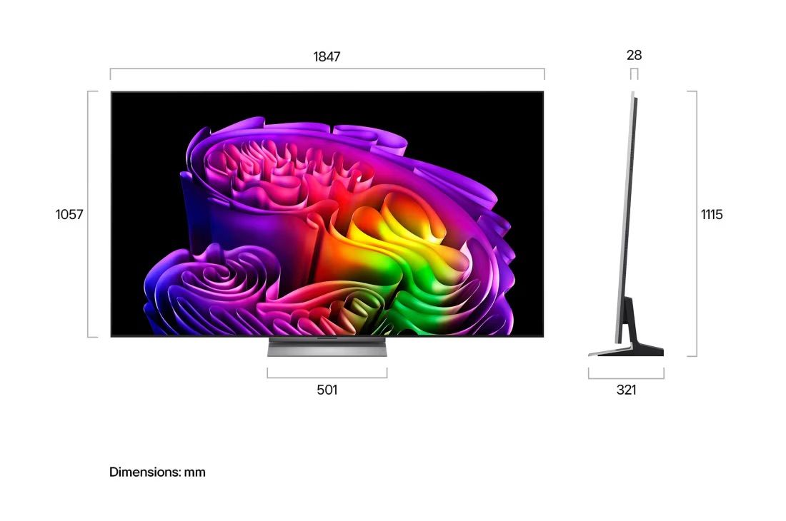 �������� 83 ����� OLED evo AI 4K LG OLED83G66LW ���� G6 2026 � ����� ����
