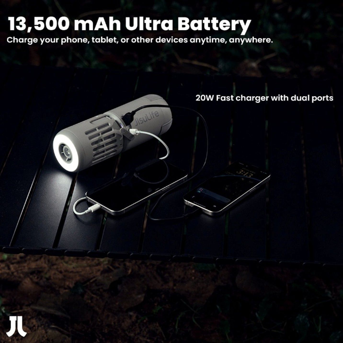 JISULIFE Ultra1 - ������ ��� ������ ���� ������� �������, ����� 13,500mAh ������ ��� | ����� ����